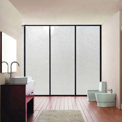 Klemmfix® -202016000- Fensterfolie selbsthaftend Sichtschutzfolie UV Schutz statische Haftung Folie Milchglas 67x200