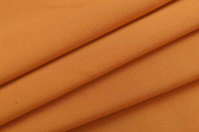 -20405N- Orange HxB 245x140 cm Vorhang Schal Ösen »Berlin« Schal Microsatin Blickdicht Lichtdurchlässig Uni