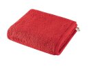 -2020102- Rot BxL 50x100 cm Handtuch Premium Qualität »Montreal«  500 g/m² 100% Bio Baumwolle