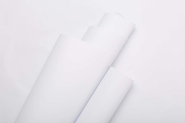 Weiß LxB 45x200 cm Klebefolie Möbelfolie selbstklebend Dekofolie