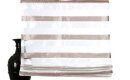 Raffrollo braun Gardinenband Klettband transparenter Stoff Handwäsche verschiedene Größen 899834