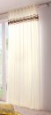 Dekoschal, Esprit Home, mit Kr&auml;uselband, Farbe Natur, Design Streifen Uni, Blickdicht, Waschbar, in verschiedenen Gr&ouml;&szlig;en erh&auml;ltlich -508253-