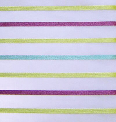 Gardine, mit Kräuselband, Farbe Grün, Aubergine, Design Querstreifen, Halbtransparent, Waschbar, in verschiedenen Größen erhältlich 540569