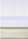 Raffrollo weiß sand transparenter Stoff Gardinenband Klettband Montageanleitung Zubehör waschbar verschiedene Größen